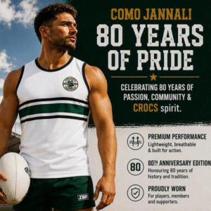 80th anniversary Training singlet (White) - Limited edition